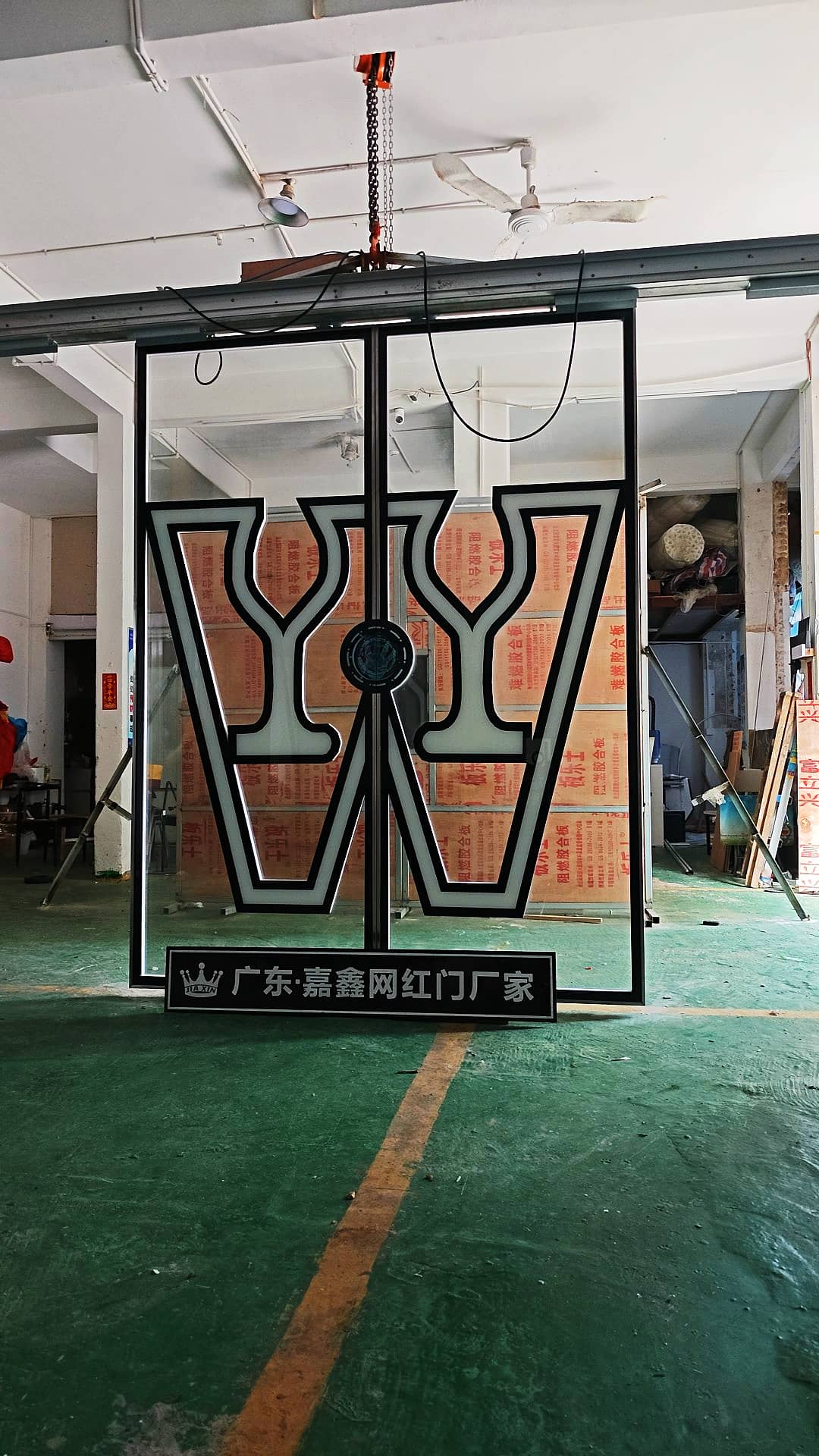 网红门 方单向透视玻璃